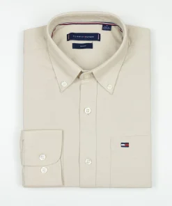 PREMEUM SOLID SHIRT - BISKIT