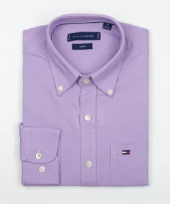 PREMEUM SOLID SHIRT - LAVENDAR